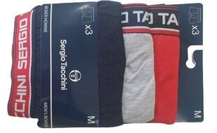 Meeste bokserid, Sergio Tacchini 3 paari - 0390 цена и информация | Мужские трусы | kaup24.ee