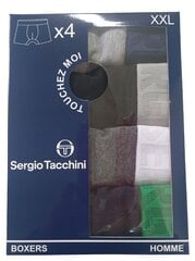 Мужские боксеры Sergio Tacchini 4 пары - 1160 цена и информация | Мужские боксеры | kaup24.ee