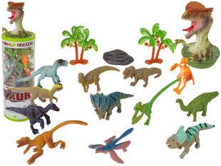 Figuuride komplekt Dinosaurused, 12 tk hind ja info | Poiste mänguasjad | kaup24.ee