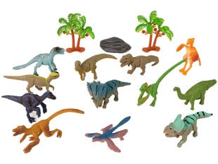 Figuuride komplekt Dinosaurused, 12 tk hind ja info | Poiste mänguasjad | kaup24.ee