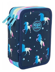 Pinal tarvikutega Unicorn Collpack CP Jumper 3 Blue Unicorn цена и информация | Пеналы | kaup24.ee