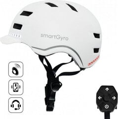Шлем для электроскутера Smartgyro SMART PRO Белый M цена и информация | Шлемы | kaup24.ee