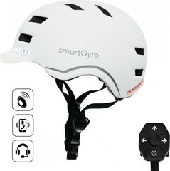 Шлем для электроскутера Smartgyro SMART PRO L Белый цена и информация | Шлемы | kaup24.ee