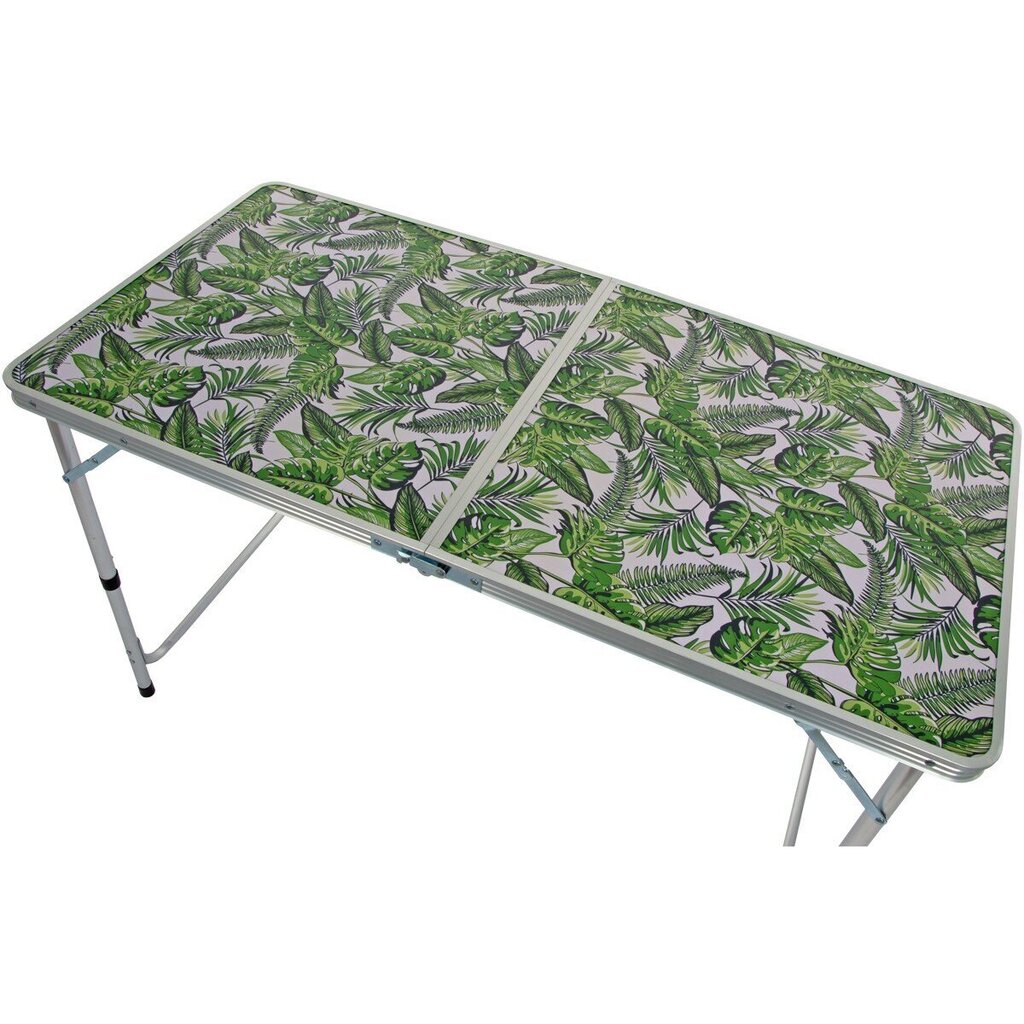 Enero camp kokkuklapitav matkalaud, 120x60x54,5-70cm hind ja info | Matkamööbel | kaup24.ee