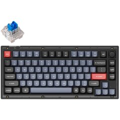 Keychron V4, Keychron K Pro Blue Switch, Frosted Black, US цена и информация | Клавиатура с игровой мышью 3GO COMBODRILEW2 USB ES | kaup24.ee