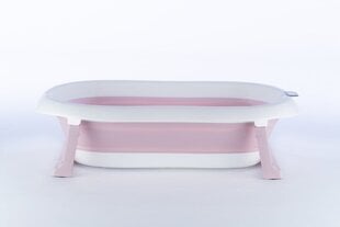 Kokkupandav beebivann termomeetriga To-ma, 80cm roosa hind ja info | Vannitooted | kaup24.ee