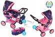 Nukukäru 3in1 Kinderplay, sinine hind ja info | Tüdrukute mänguasjad | kaup24.ee