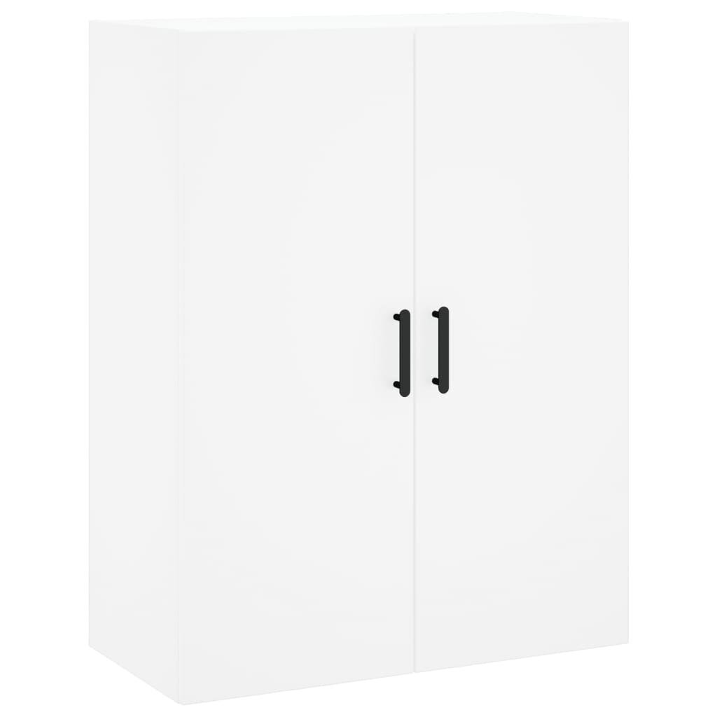 vidaXL kõrge kapp, valge, 69,5 x 34 x 180 cm, tehispuit hind ja info | Kummutid | kaup24.ee