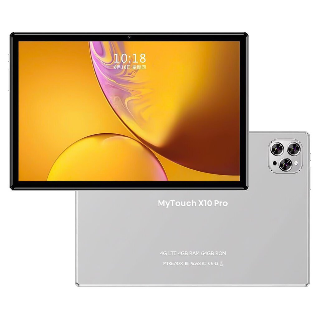 My Touch X10 Pro Silver hind ja info | Tahvelarvutid | kaup24.ee