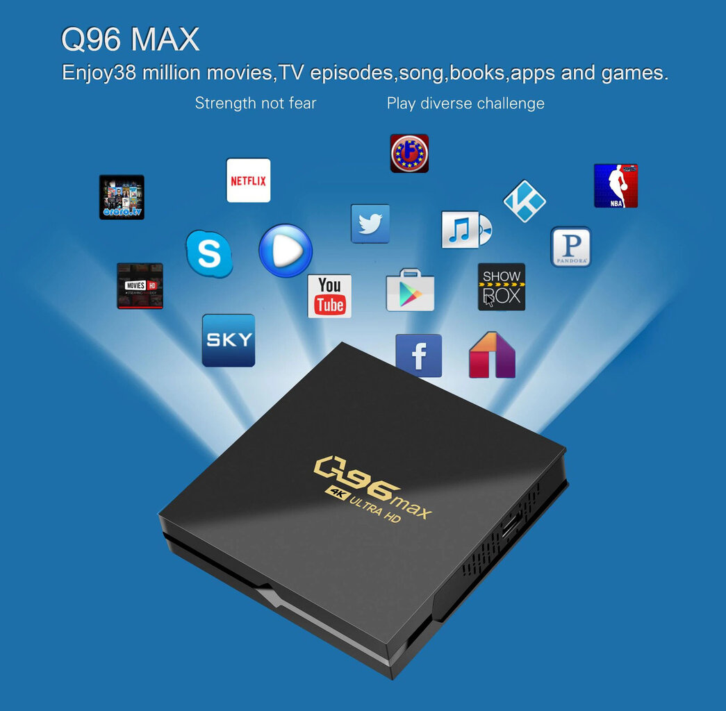 Q96 Max hind ja info | Digiboksid | kaup24.ee