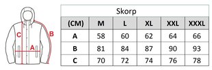 Meeste nahktagi Skorp 409, pruun hind ja info | Meeste joped | kaup24.ee