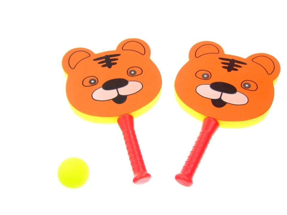 Pehme tennise komplekt Tiger hind ja info | Arendavad mänguasjad | kaup24.ee