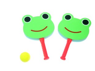 Pehme tennise komplek Frog цена и информация | Развивающие игрушки | kaup24.ee