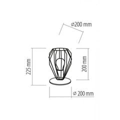 TK Lighting настольная лампа Brylant Black цена и информация | Настольная лампа | kaup24.ee