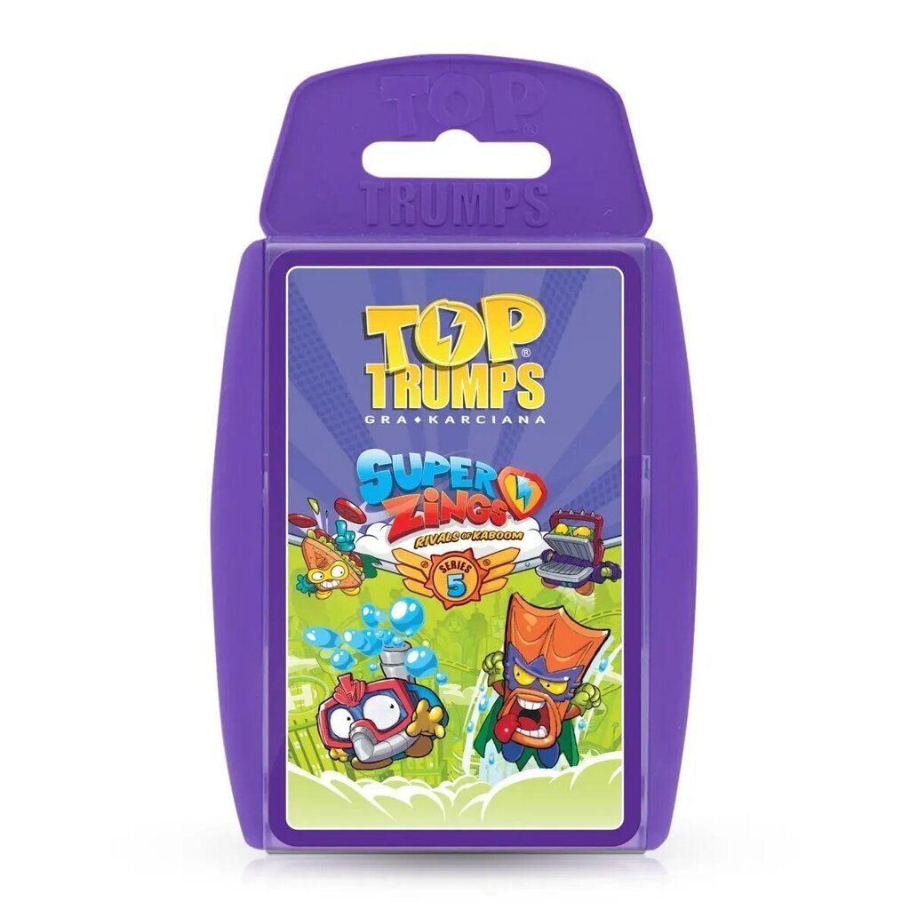 Kaardimäng Top Trumps Super Zings Series 5 hind ja info | Lauamängud ja mõistatused | kaup24.ee