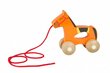 Puidust puksiirhobune iWood цена и информация | Imikute mänguasjad | kaup24.ee
