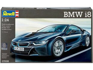Revell – BMW i8 kokkupandav mudel, 1/24, 07008 hind ja info | Klotsid ja konstruktorid | kaup24.ee