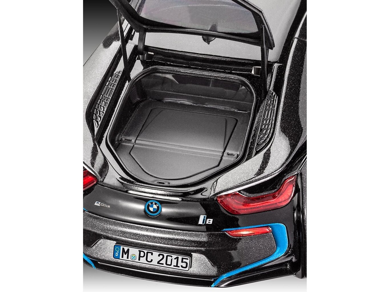 Revell – BMW i8 kokkupandav mudel, 1/24, 07008 hind ja info | Klotsid ja konstruktorid | kaup24.ee