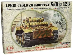 Конструктор Легкий разведывательный танк Mirage SDKFZ 123 цена и информация | Конструкторы и кубики | kaup24.ee