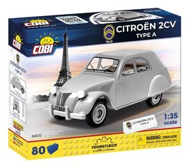 Konstruktor Cobi Citroen 2CV tüüp A, 80 tk цена и информация | Конструкторы и кубики | kaup24.ee