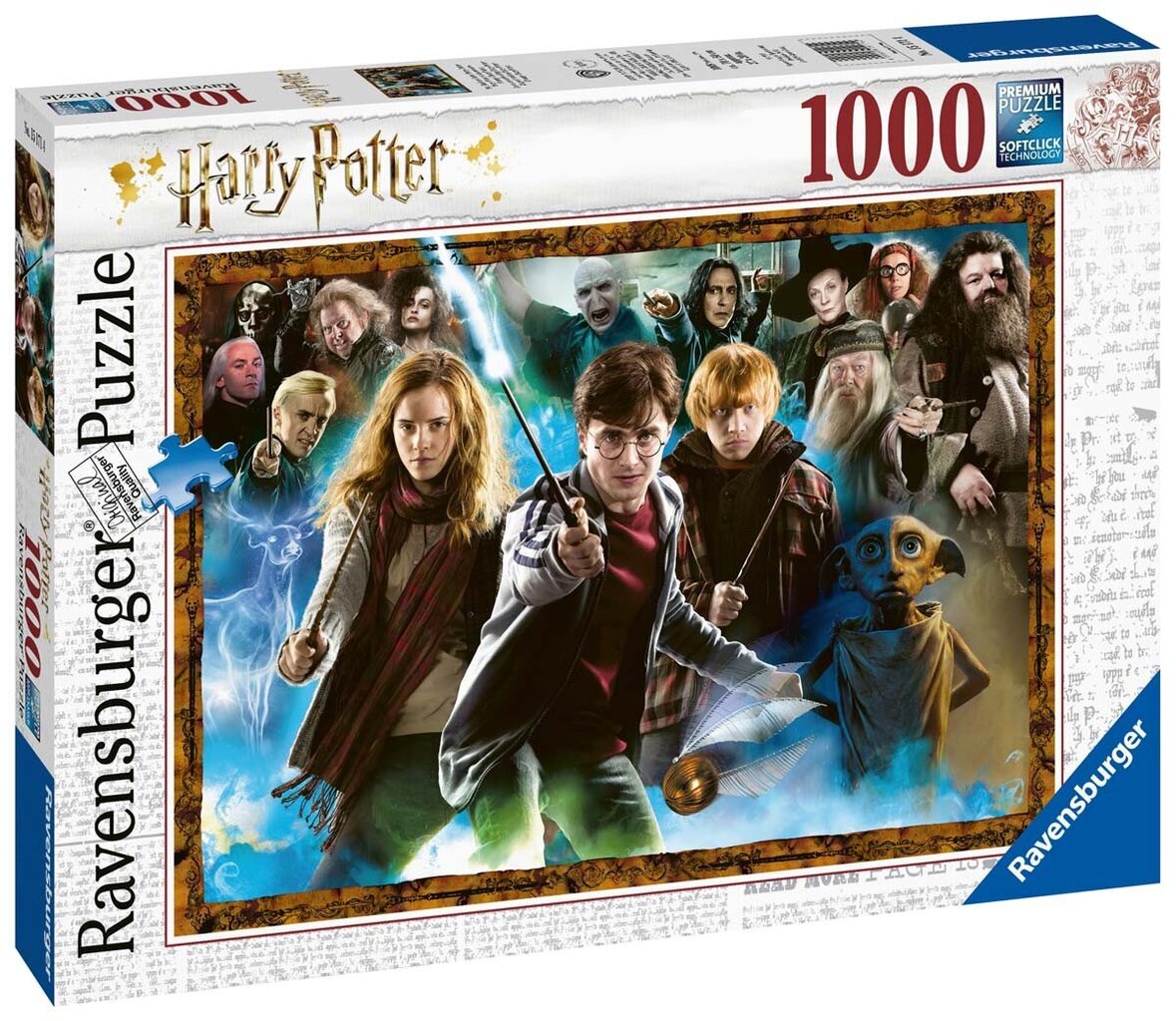 Pusle Ravensburger Harry Potter1000 mõistatust. цена и информация | Pusled | kaup24.ee