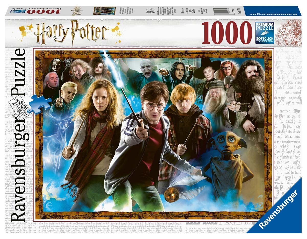 Pusle Ravensburger Harry Potter1000 mõistatust. цена и информация | Pusled | kaup24.ee