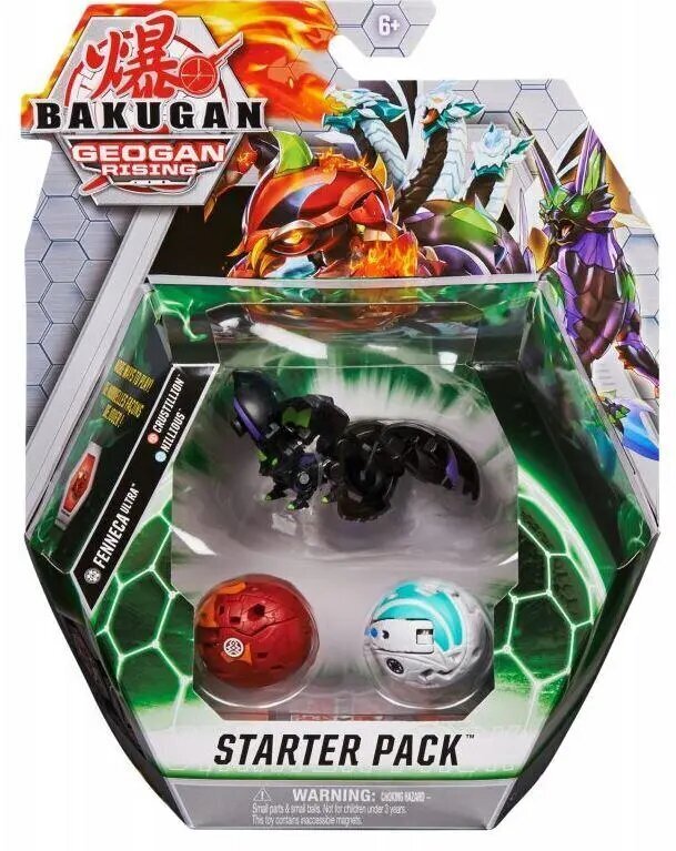 Mängukomplekt Bakugan Starter Pack, 3. hooaeg, 20135563 hind ja info | Poiste mänguasjad | kaup24.ee