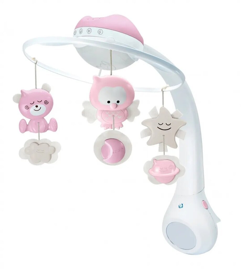 Muusikaline karussell Infantino 3in1, roosa hind ja info | Imikute mänguasjad | kaup24.ee