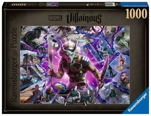 Puzzle 2D 1000 elements: Villainous. Gaston цена и информация | Пазлы | kaup24.ee