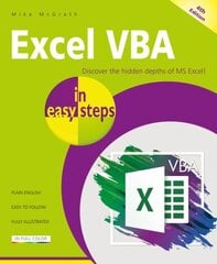 Excel VBA in easy steps 4th edition hind ja info | Majandusalased raamatud | kaup24.ee