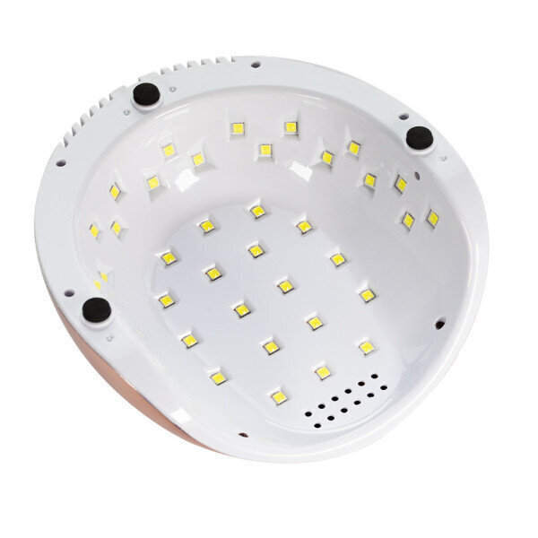 UV LED-lamp MollyLux F6 86W Diamond Holographic Gold hind ja info | Maniküüri, pediküüri tarvikud | kaup24.ee