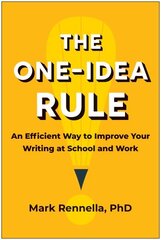 One-Idea Rule: An Efficient Way to Improve Your Writing at School and Work hind ja info | Majandusalased raamatud | kaup24.ee