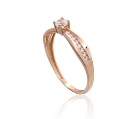 Золотое кольцо  1.65 г, размер: 17.0, 585° цена и информация | Кольцо | kaup24.ee