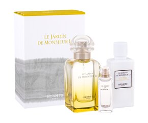 Hermes Le Jardin de Monsieur Li SET EDT 50 ml + Body Lotion 40 ml + EDT 7,5 ml 50ml цена и информация | Женские духи | kaup24.ee