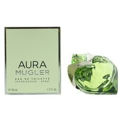 Tualettvesi Thierry Mugler Aura EDT naistele 50 ml цена и информация | Женские духи | kaup24.ee