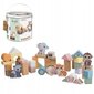 Puitklotsid ämbris, 50 tk hind ja info | Imikute mänguasjad | kaup24.ee