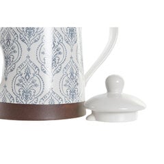 Чайник DKD Home Decor, синий / коричневый / белый  цена и информация | Чайники, кофейники | kaup24.ee