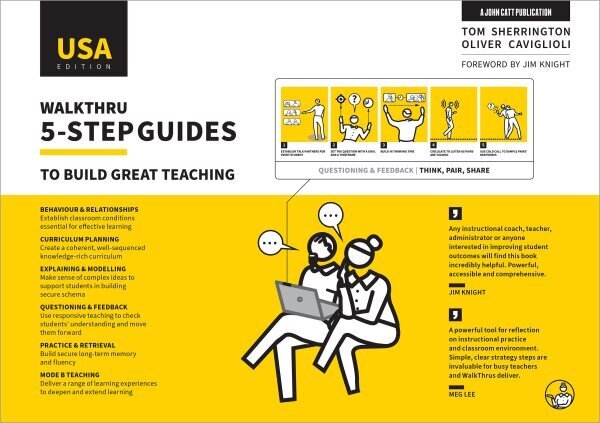 WalkThru 5-step guides to build great teaching (USA Edition) hind ja info | Ühiskonnateemalised raamatud | kaup24.ee