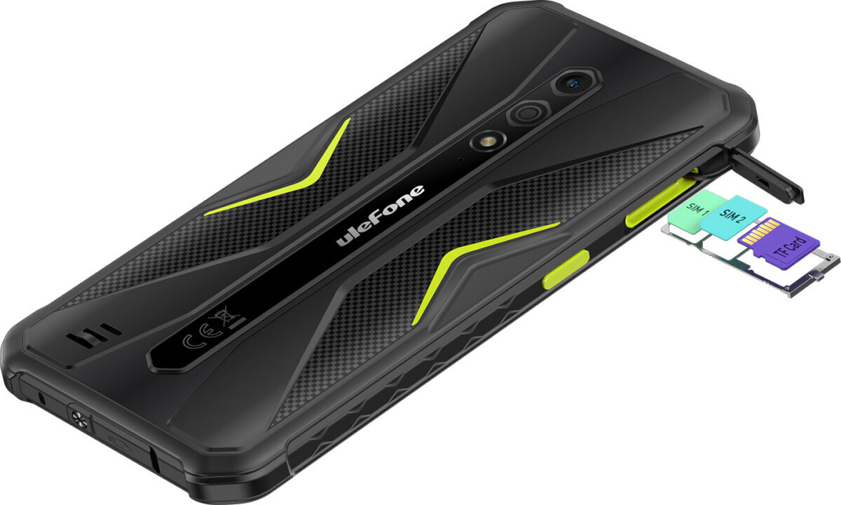 Ulefone Armor X12 Pro 4/64GB Black/Green hind ja info | Telefonid | kaup24.ee