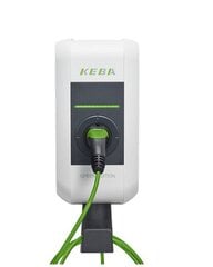 Зарядная станция для электромобилей Keba P30 Green Edition 22 кВт Type 2 цена и информация | Зарядные станции для электромобилей | kaup24.ee