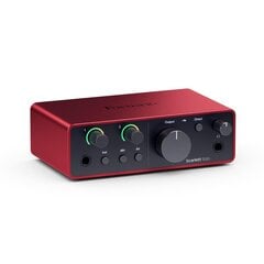 Focusrite Scarlett Solo 4th Gen цена и информация | Звуковые карты | kaup24.ee