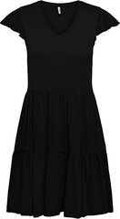 Женское платье ONLMAY LIFE 15226992, черное  цена и информация | Платья | kaup24.ee