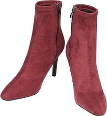 Женские ботинки на каблуке C.Paravano, бордовые цена и информация | Женские сапоги | kaup24.ee