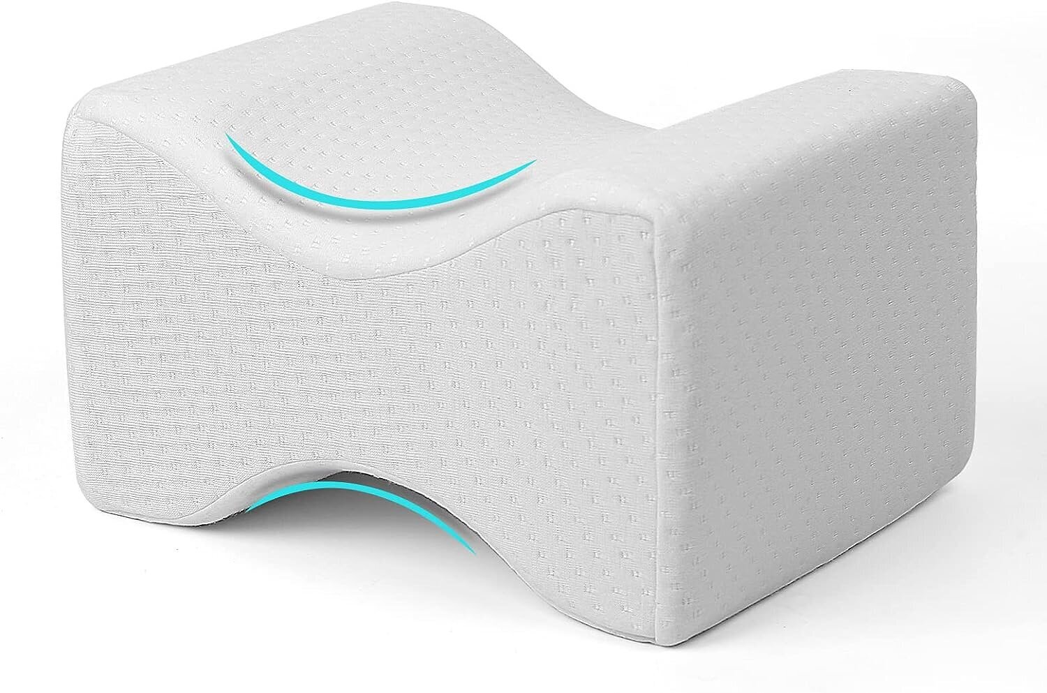 Ортопедическая подушка для коленей Umi, из пены с эффектом памяти, 26x15x20, белая цена | kaup24.ee
