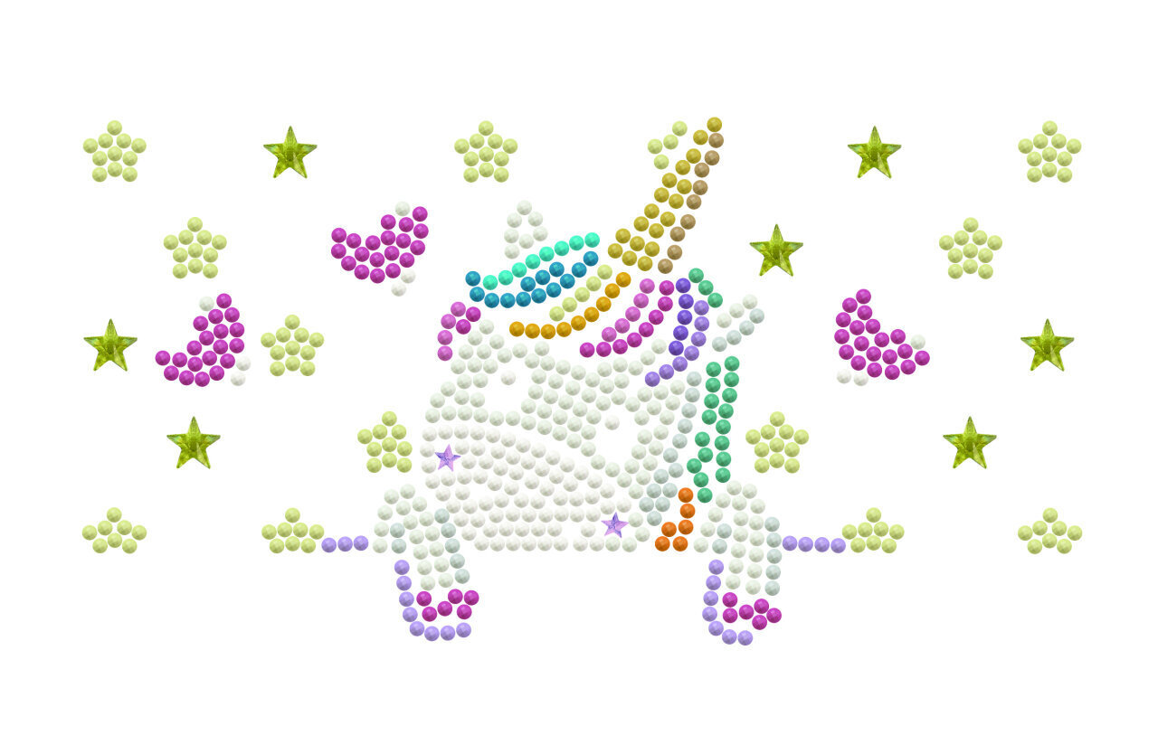 Teemantpildikomplekt Diamond Dots Unicorn, DTZ10.012 hind ja info | Teemantmaalid, teemanttikandid | kaup24.ee