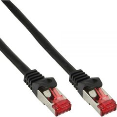 InLine 76411S, RJ45 CAT6 S/FTP, 1 м цена и информация | Кабели и провода | kaup24.ee