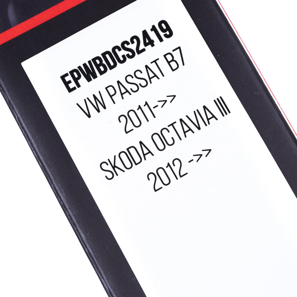 Klaasipuhastid EinParts EPWBDCS2419 610/480mm komplekt, 2tk hind ja info | Kojamehed | kaup24.ee