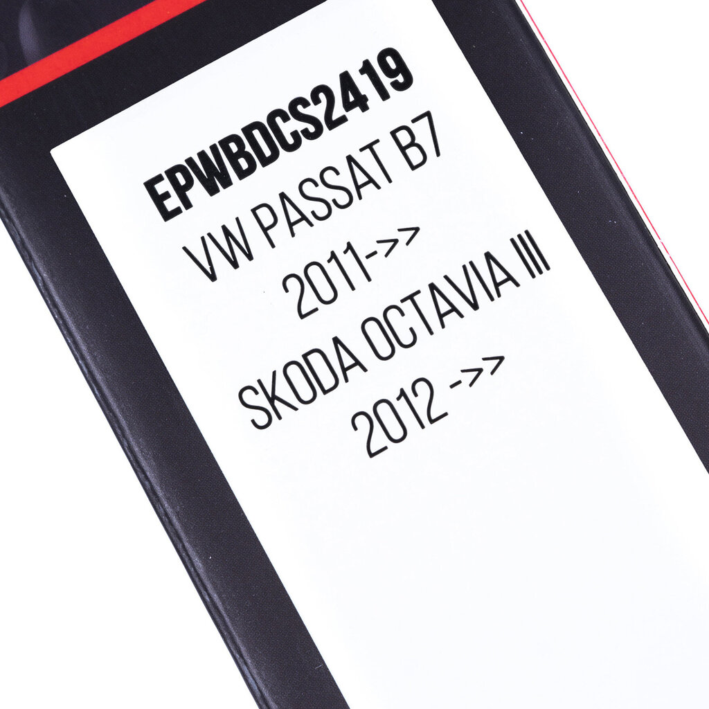 Klaasipuhastid EinParts EPWBDCS2419 610/480mm komplekt, 2tk цена и информация | Kojamehed | kaup24.ee