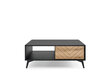 Diivanilaud AKL Furniture Diamond Sands L104, pruun/must цена и информация | Diivanilauad | kaup24.ee