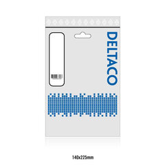 Deltaco, USB-A/USB-B, 2 m hind ja info | Kaablid ja juhtmed | kaup24.ee